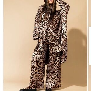 Dressed in Lala Leopard Print Women's Jumpsuit